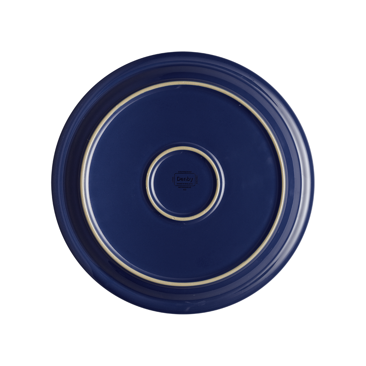 Elements Dark Blue Set Of 4 Dinner Plates