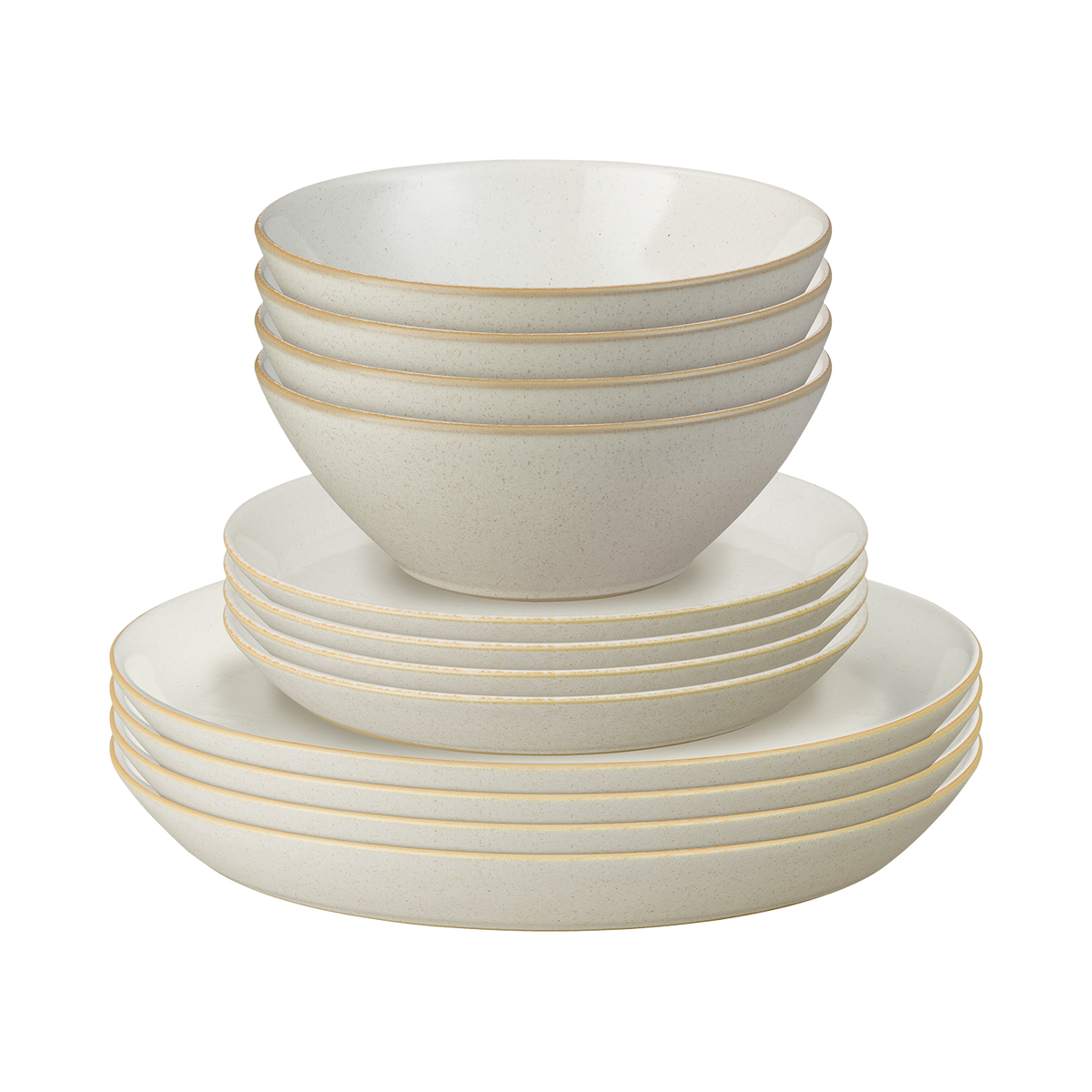 Impression Cream 12 Piece Dinner Set