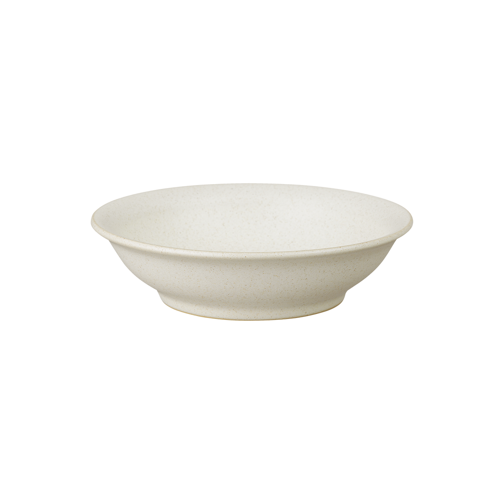 Impression Cream Medium Shallow Bowl Seconds