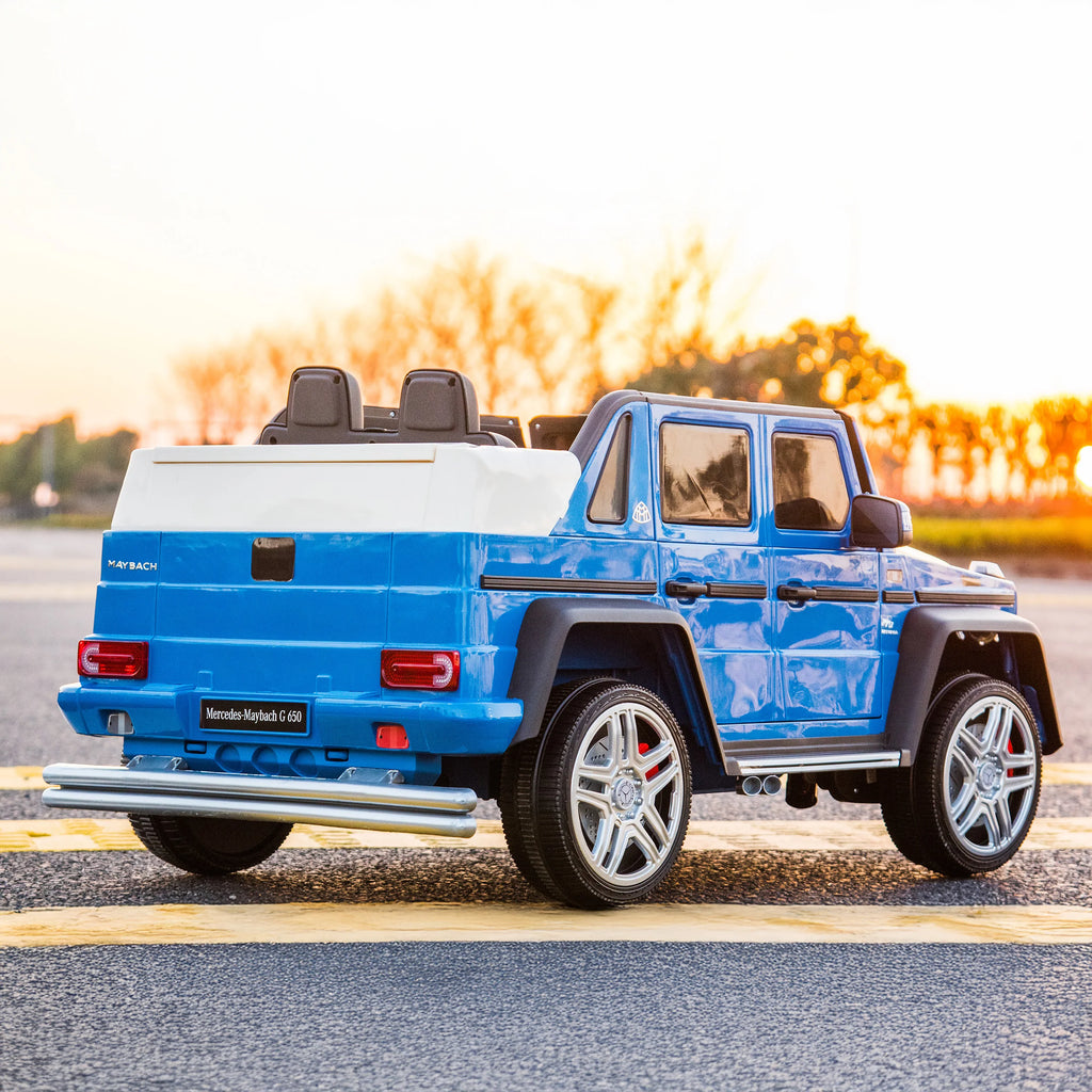 2026 Licensed 12V Mercedes Maybach G650s 4WD Kids Ride On 1 Seater Car with RC