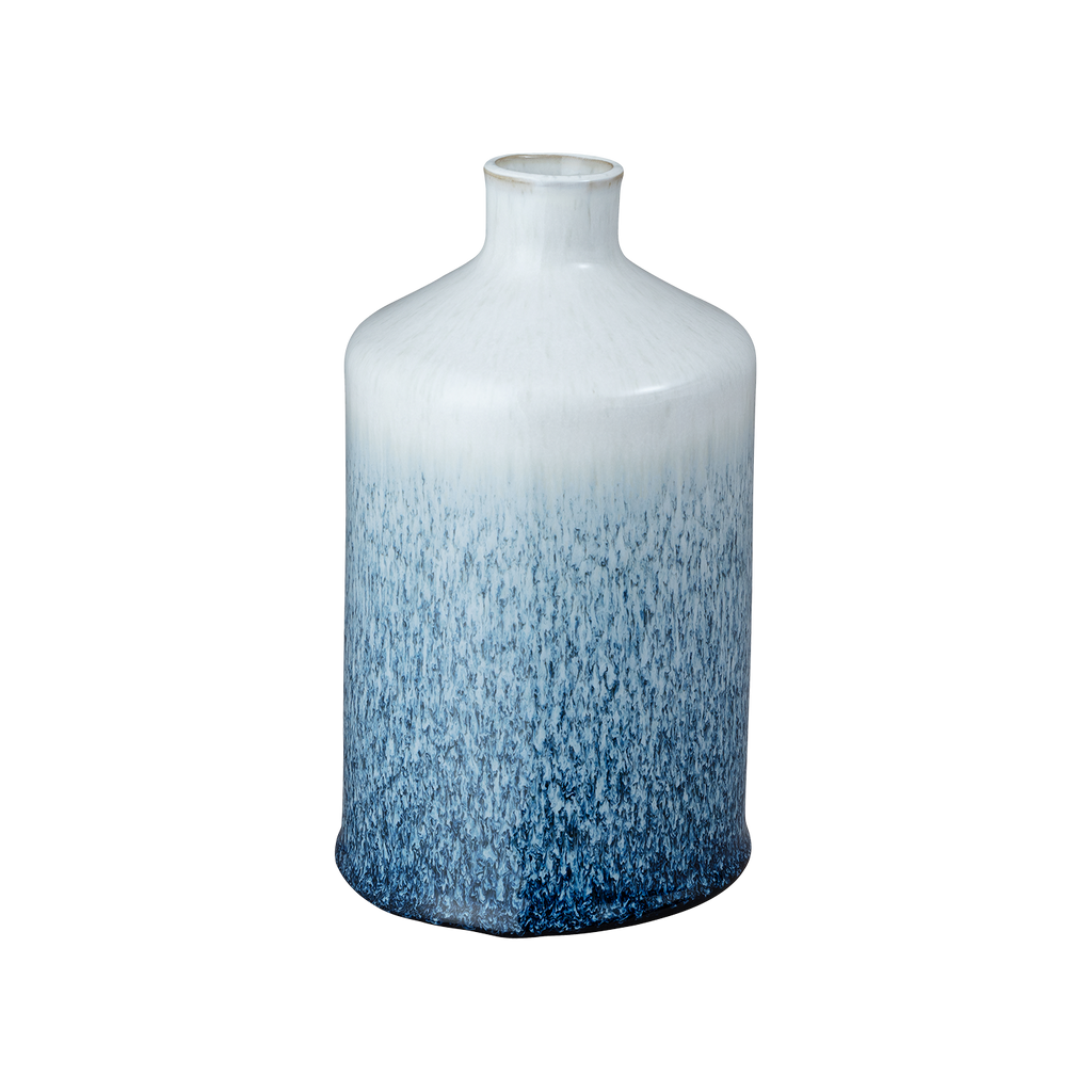 Kiln Blue Large Bottle Vase