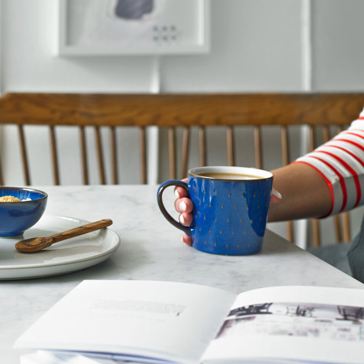 Imperial Blue Cascade Mug