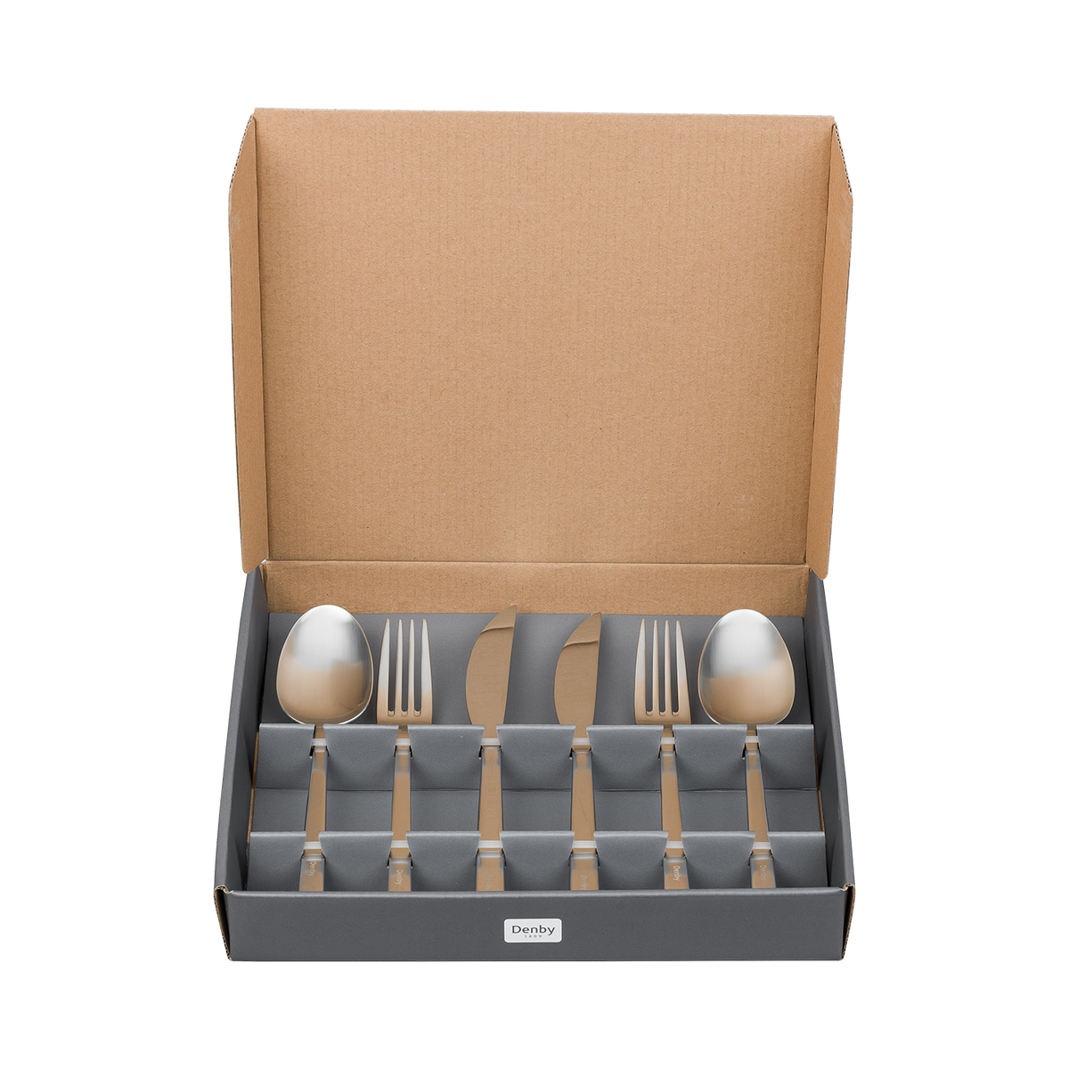 Linear 6 Piece Cutlery Set