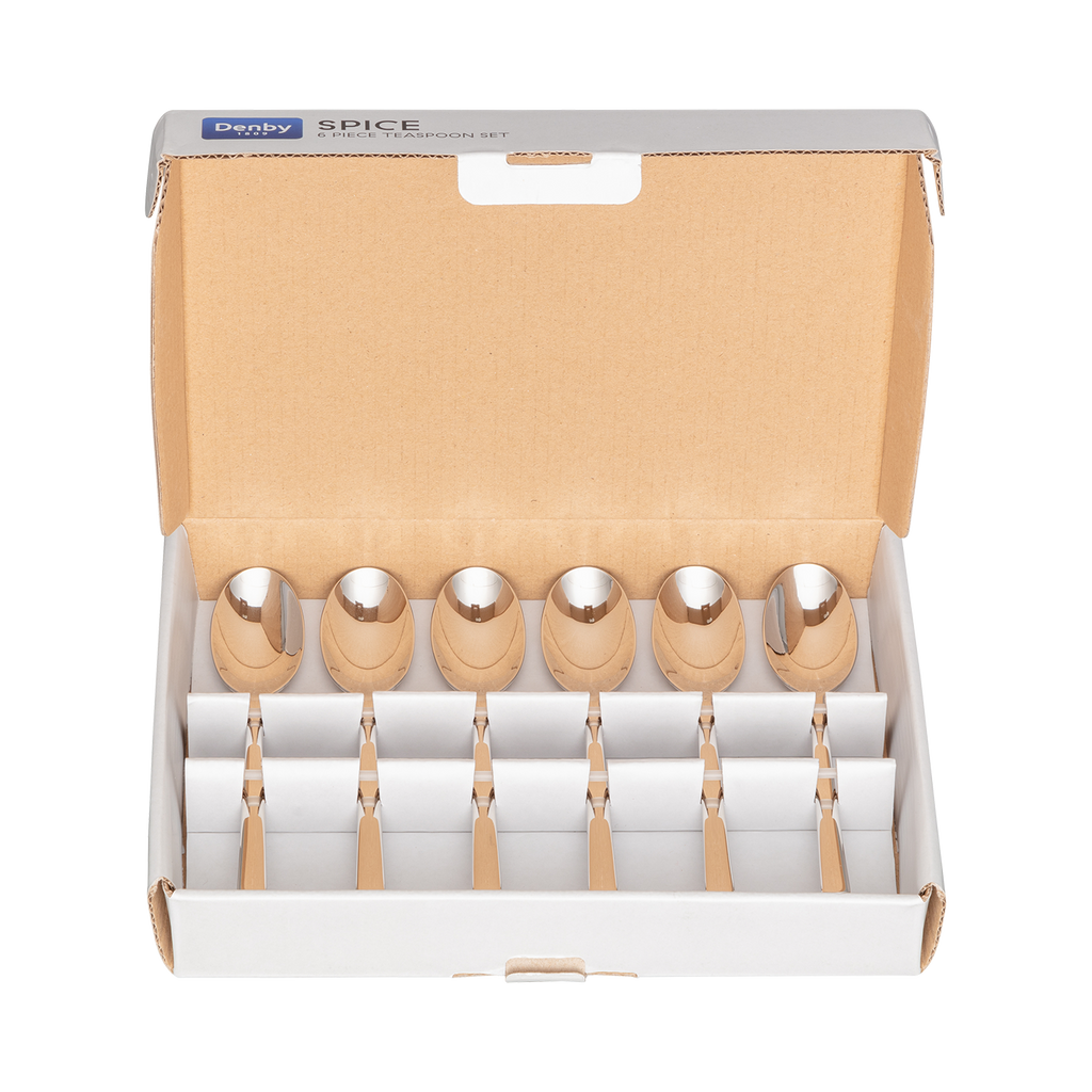 Spice 6 Piece Tea Spoon Set