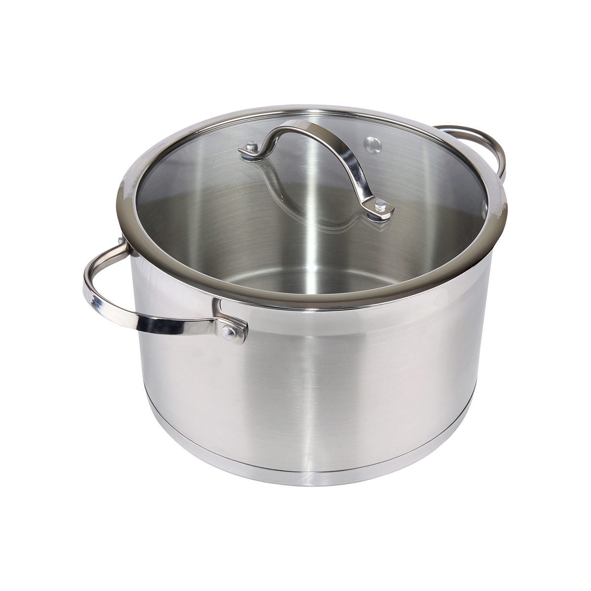 D200 Stainless Steel 18/10 Casserole D24cm (with lid)