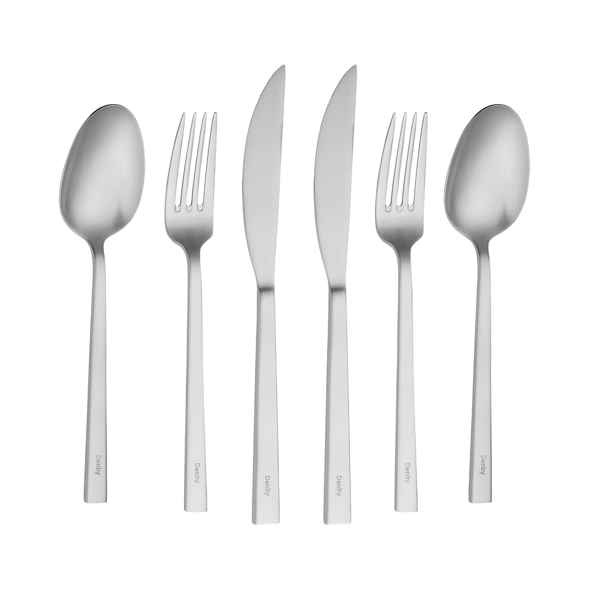 Linear 6 Piece Cutlery Set