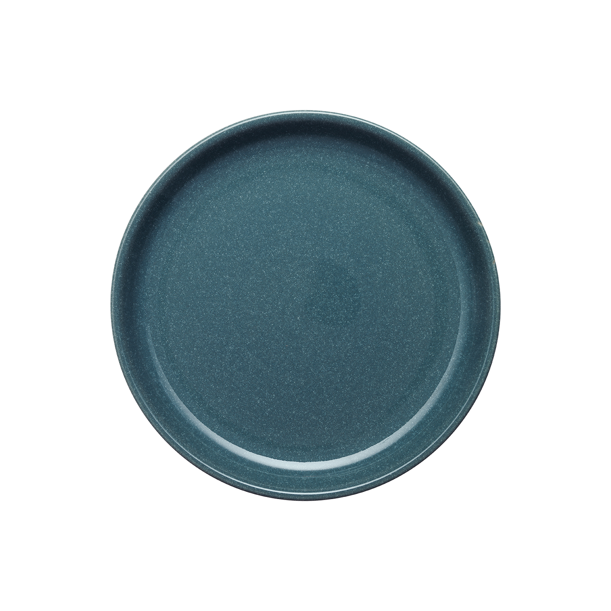 Elements Jade Dark Green Coupe Medium Plates - Set Of 4