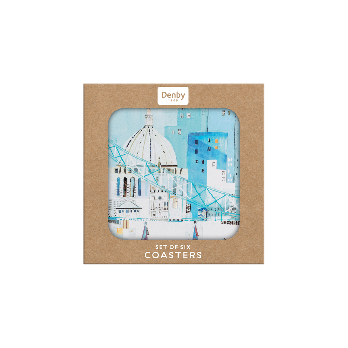 London Scene Coasters Pack Of 6