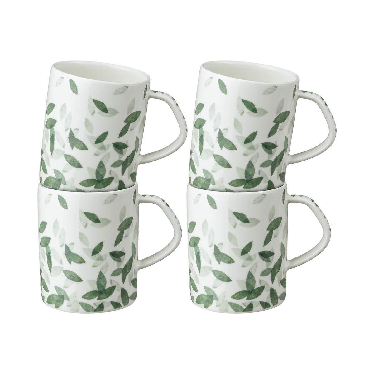 Greenhouse Small Mugs - Set Of 4