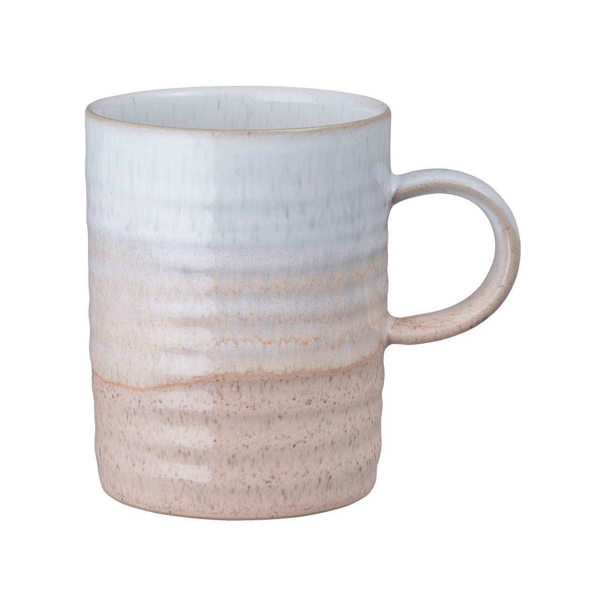 Kiln Coral Ridged Mug