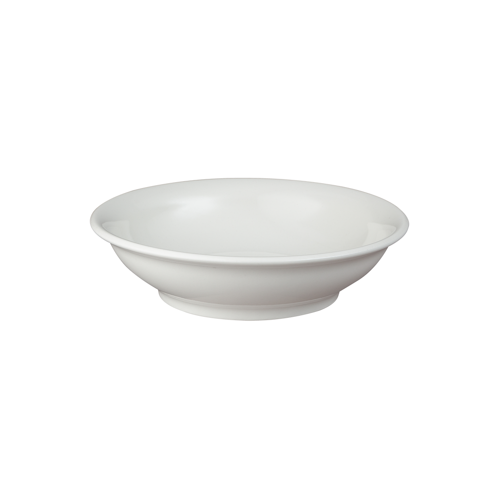 Classic White Medium Shallow Bowl Seconds