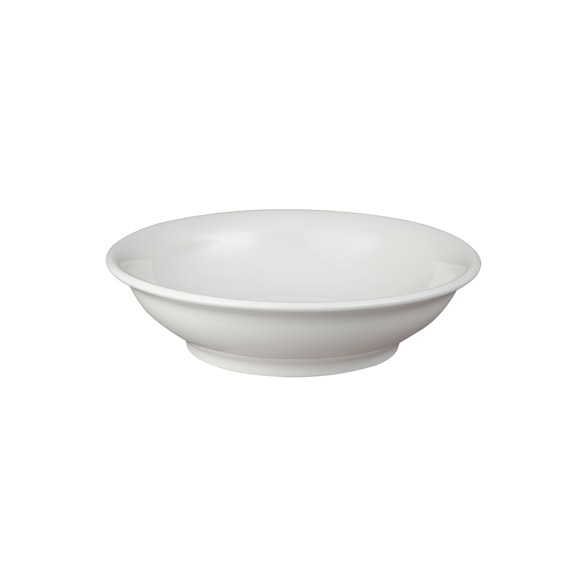 Classic White Medium Shallow Bowl Seconds