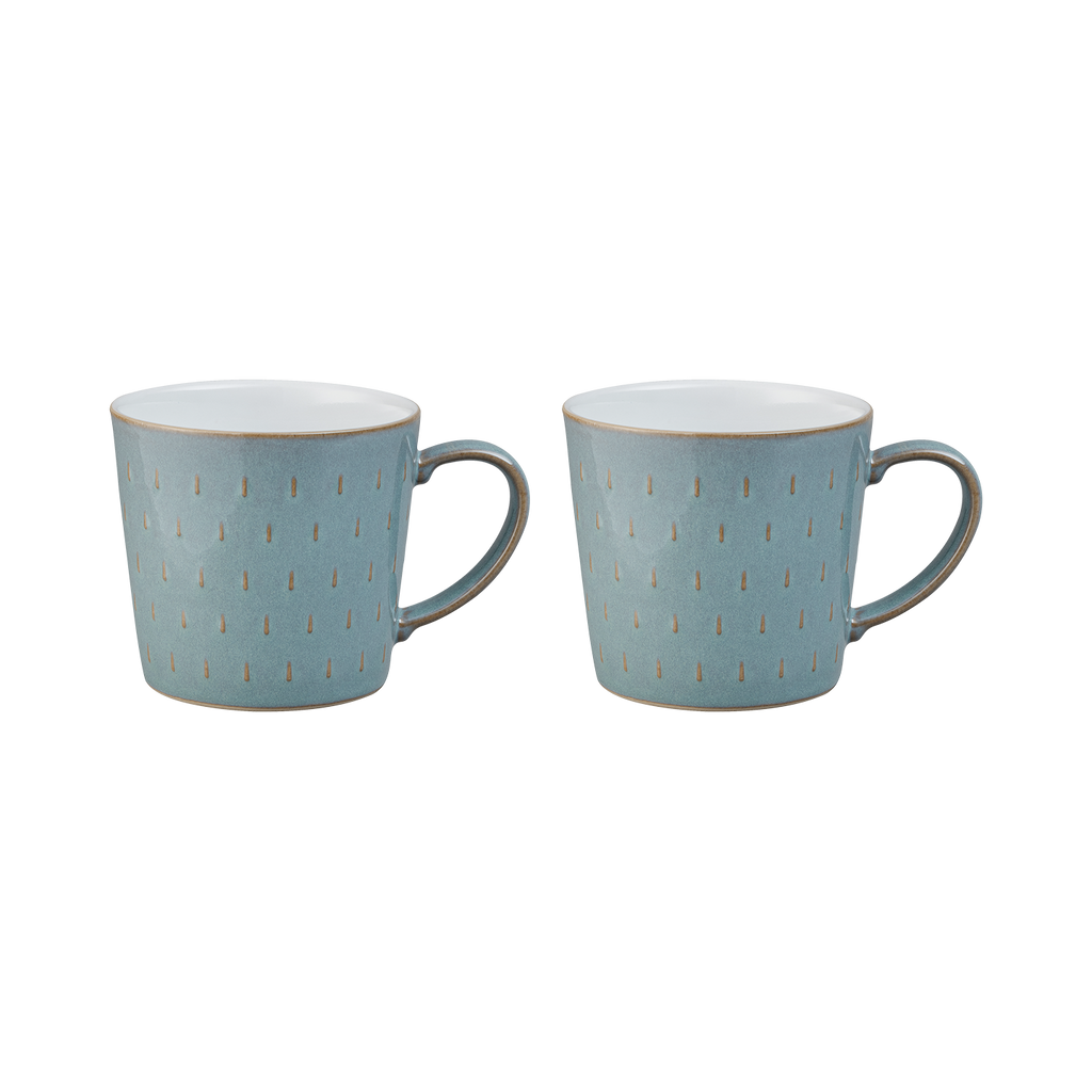 Azure Cascade Mug - Set of 2