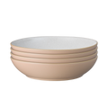 Elements Shell Peach Set Of 4 Pasta Bowls