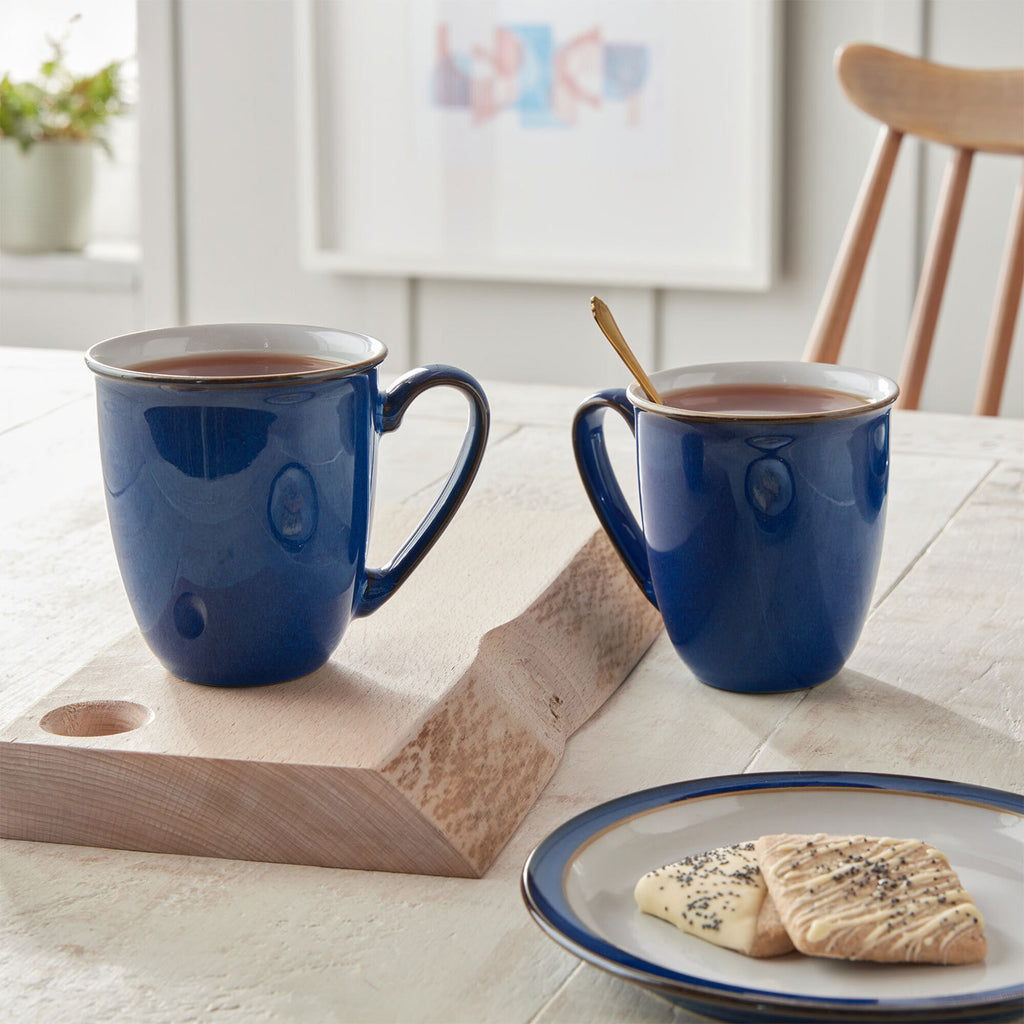 Imperial Blue Mugs - Set Of 2