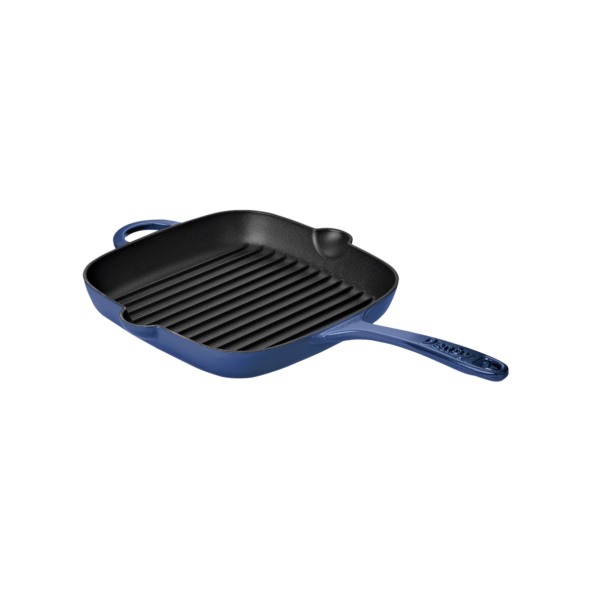 Cobalt 25cm Cast Iron Griddle Pan