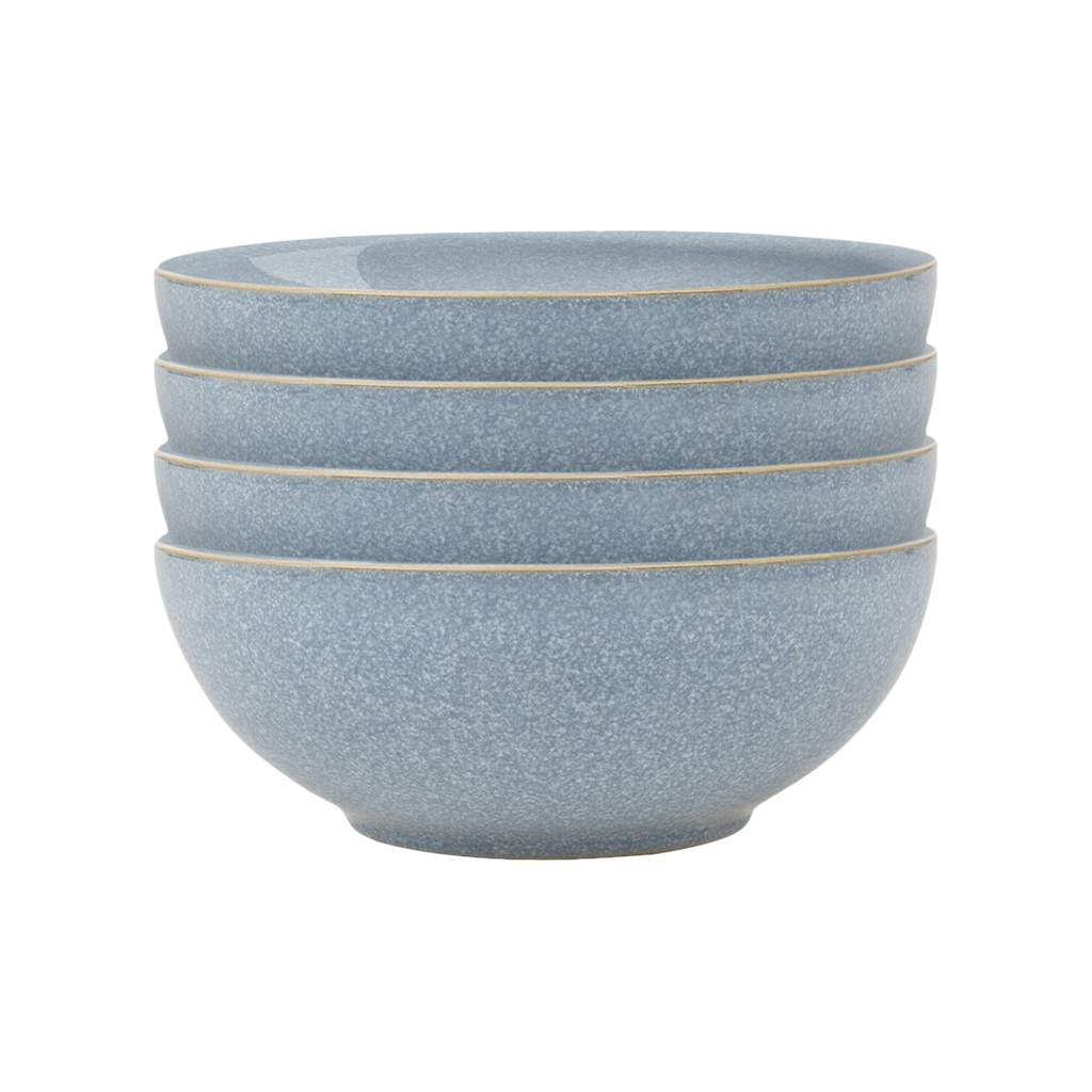 Elements Blue Alt Coupe Cereal Bowl - Set Of 4