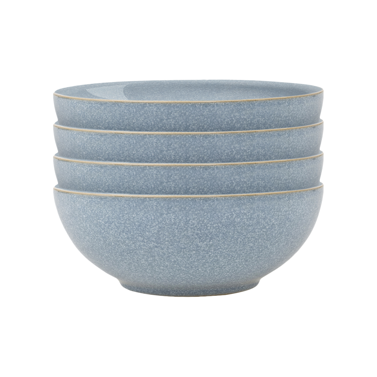 Elements Blue Alt Coupe Cereal Bowl - Set Of 4