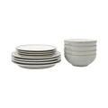 Elements Light Grey 12 Piece Dinner Set