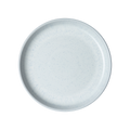 White Speckle Coupe Dinner Plate