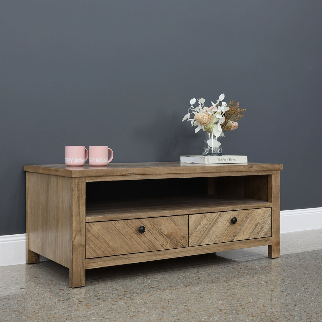 Flinders Coffee Table w/ Drawers