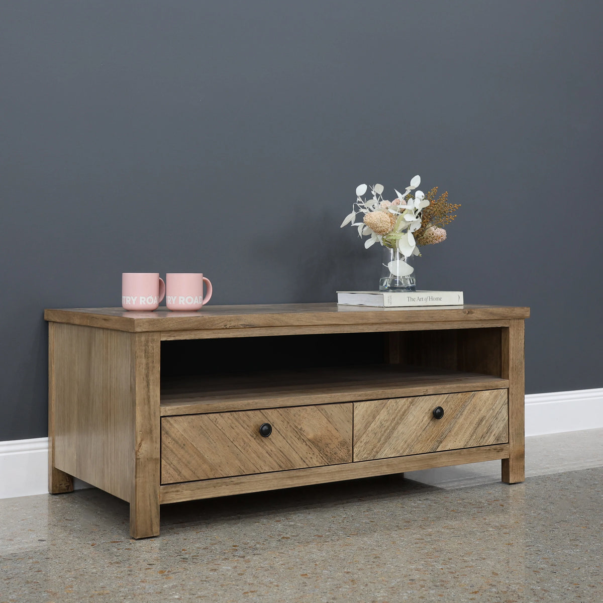 Flinders Coffee Table w/ Drawers