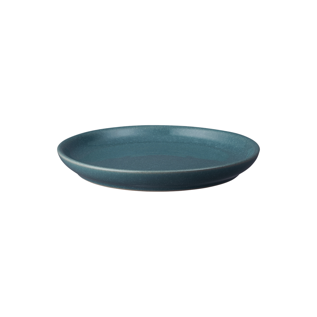 Elements Jade Dark Green Coupe Medium Plates - Set Of 4