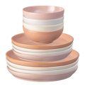 Quartz Rose 12 Piece Tableware Set