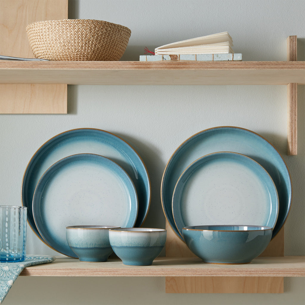 Azure Coupe Cereal Bowls - Set Of 4