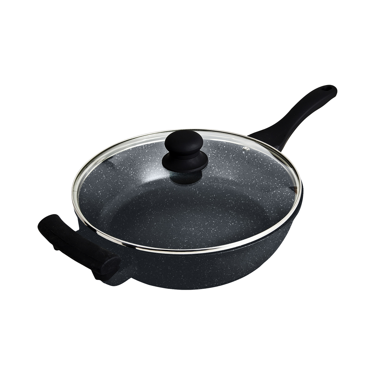 Granite Finish Cast Aluminium 24Cm Sautee Pan