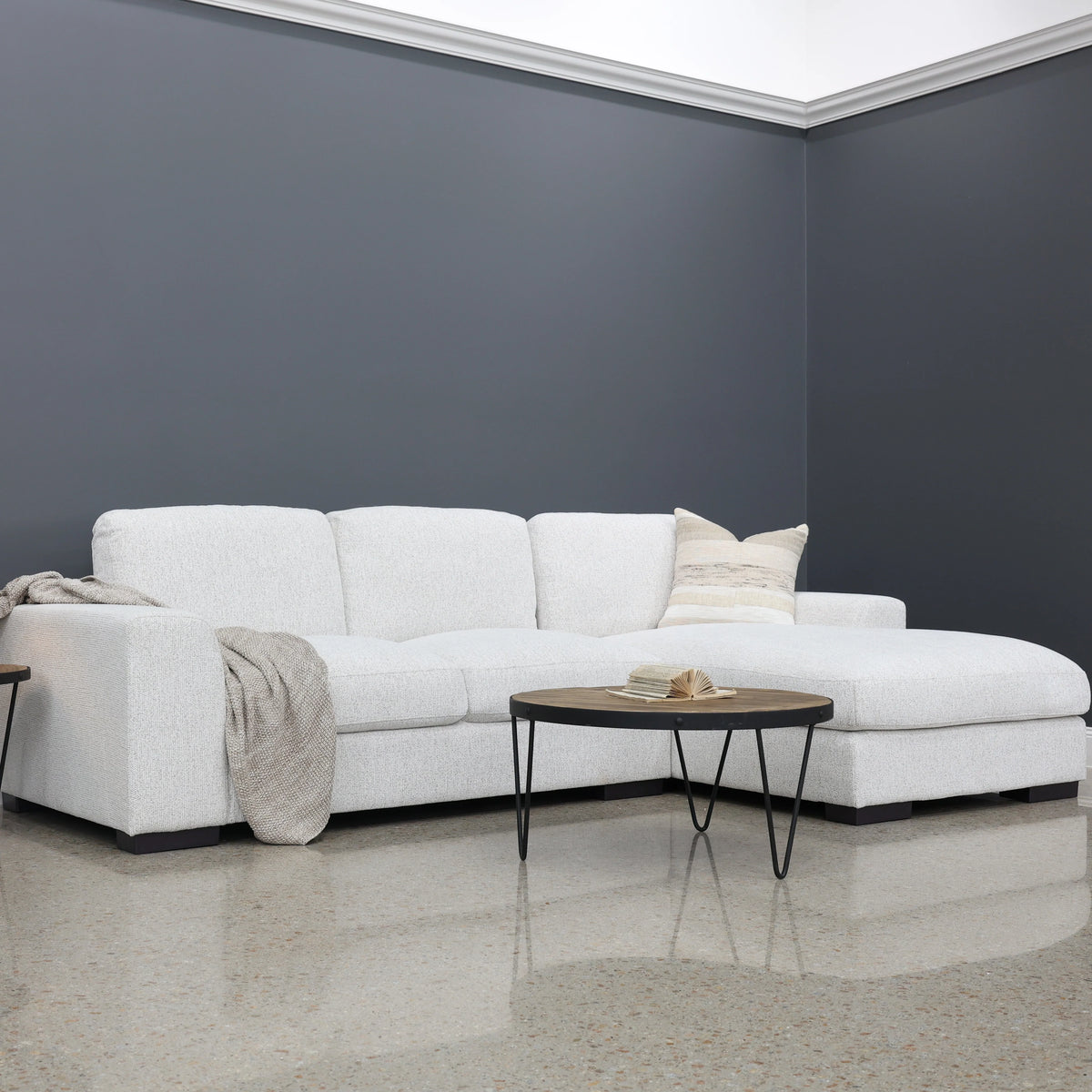 Yarra Glen RHF Sofa Chaise Oat