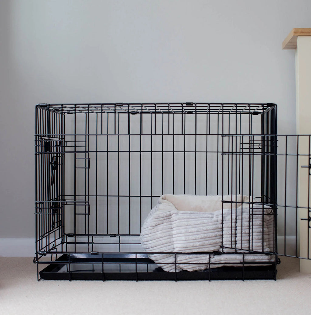 Cozy & Calming Puppy Cage Bed in Essentials Plush