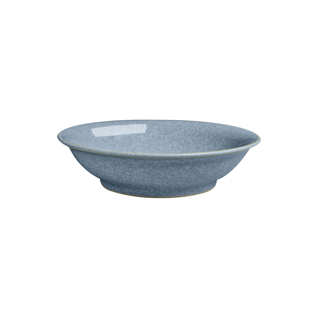 Elements Blue Medium Shallow Bowl