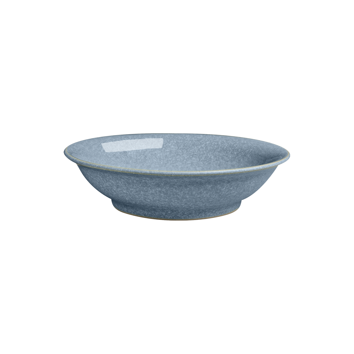 Elements Blue Medium Shallow Bowl