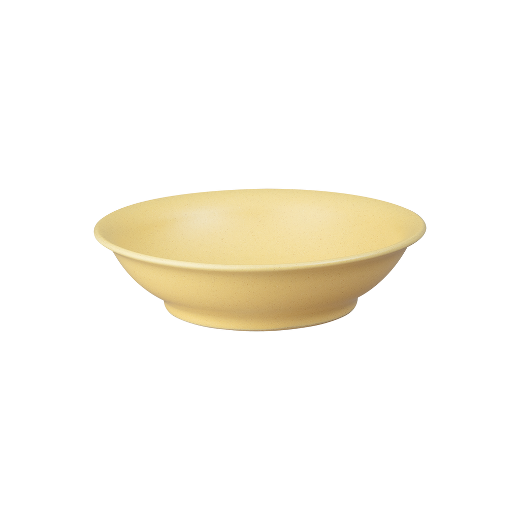 Impression Mustard Medium Shallow Bowl