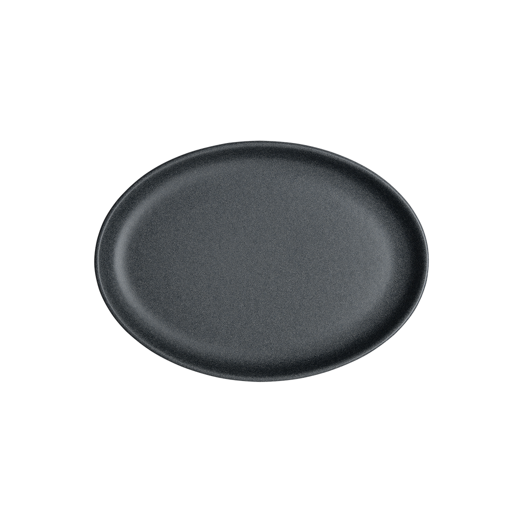 Impression Charcoal Blue Small Oval Tray