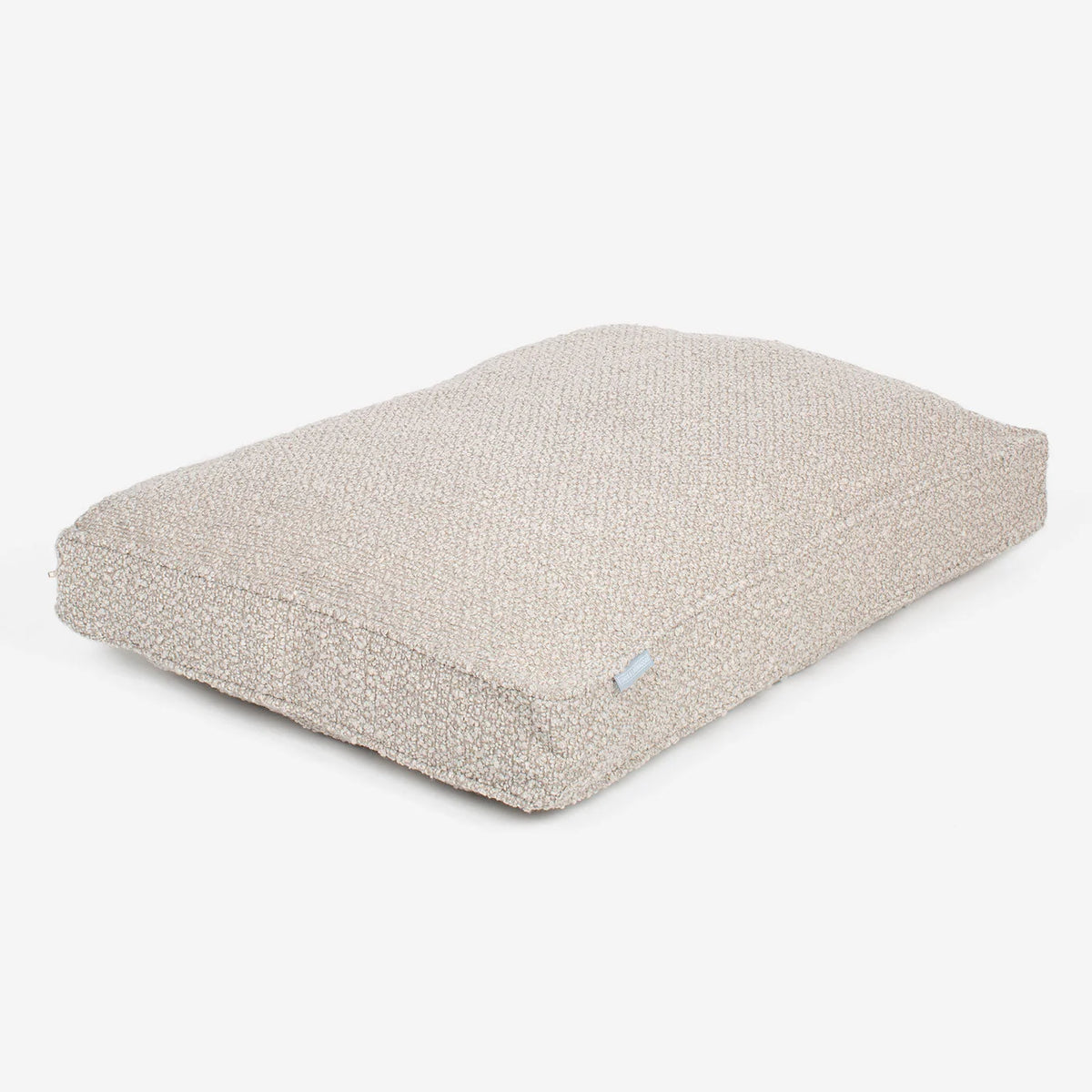 Dog Cushion in Mink Boucl