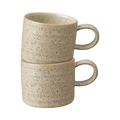 Grain Wheat Set Of 2 Small Mugs