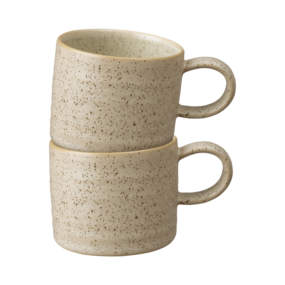 Grain Wheat Set Of 2 Small Mugs