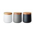 Denby Set Of 3 Mixed Storage Canisters