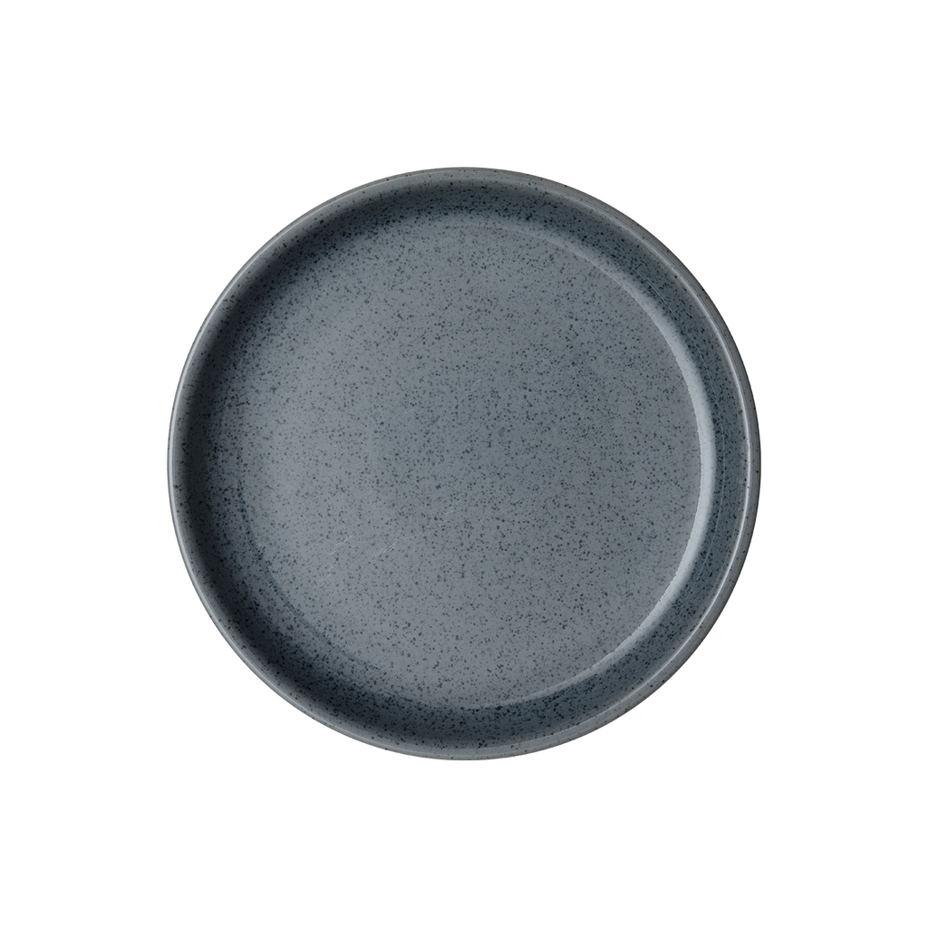 Dark Grey Speckle Coupe Medium Plate