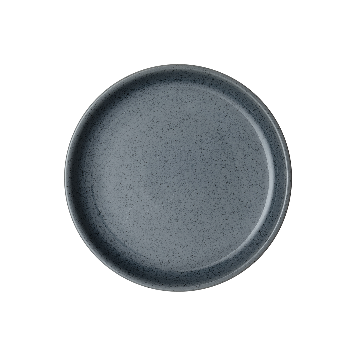 Dark Grey Speckle Coupe Medium Plate