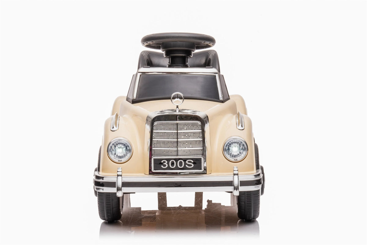 Licensed Vintage 6V Mercedes Benz 300S 1 Seater Mini Kids Ride On Car