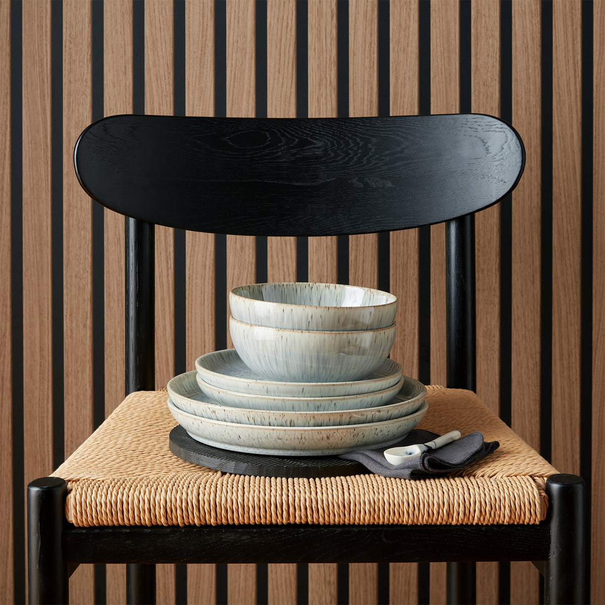 Halo Speckle Coupe 12 Piece Dinner Set