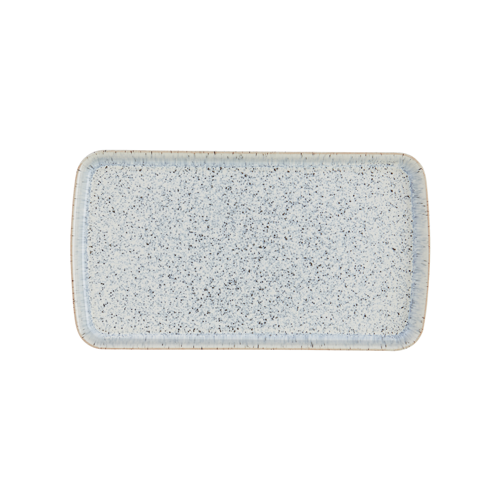 Halo Speckle Small Rectangular Platter