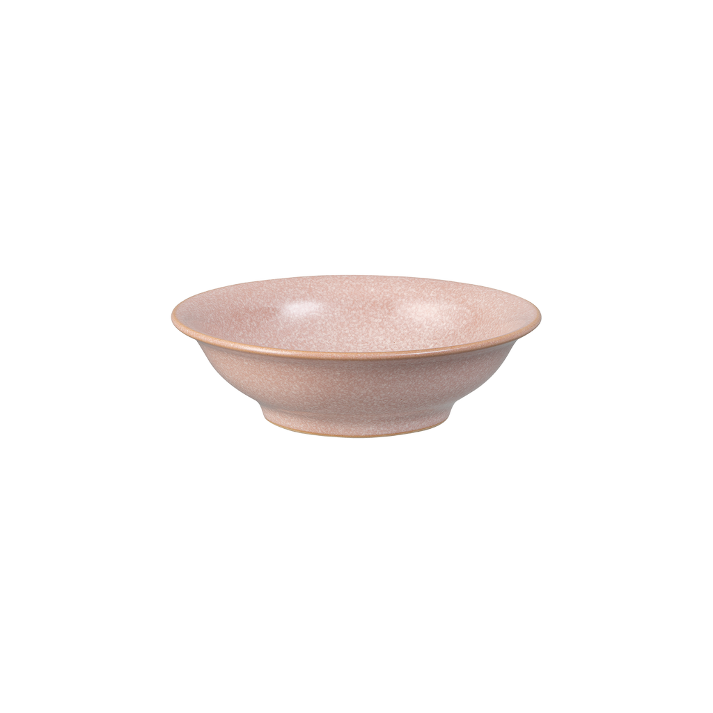 Elements Sorbet Pink Small Shallow Bowl Seconds