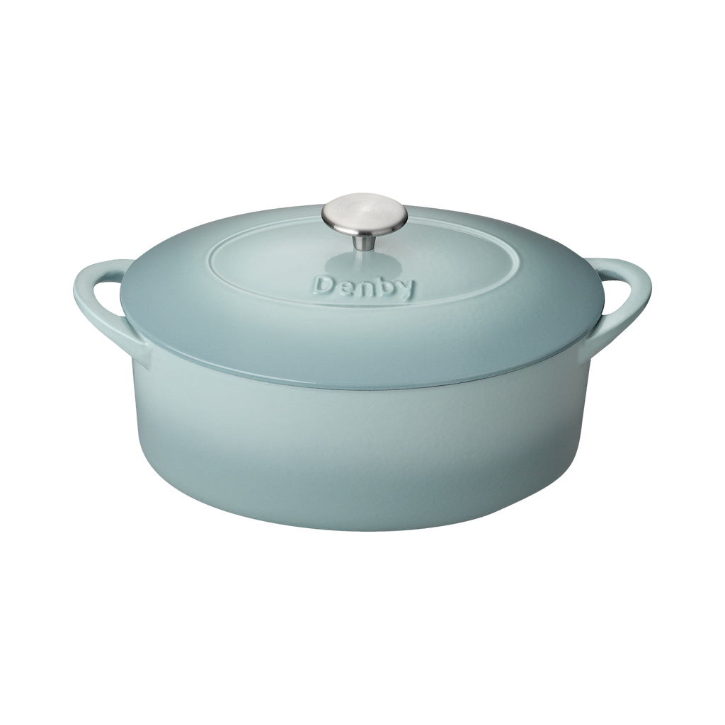 Denby Pavilion Cast Iron 28Cm Oval Casserole