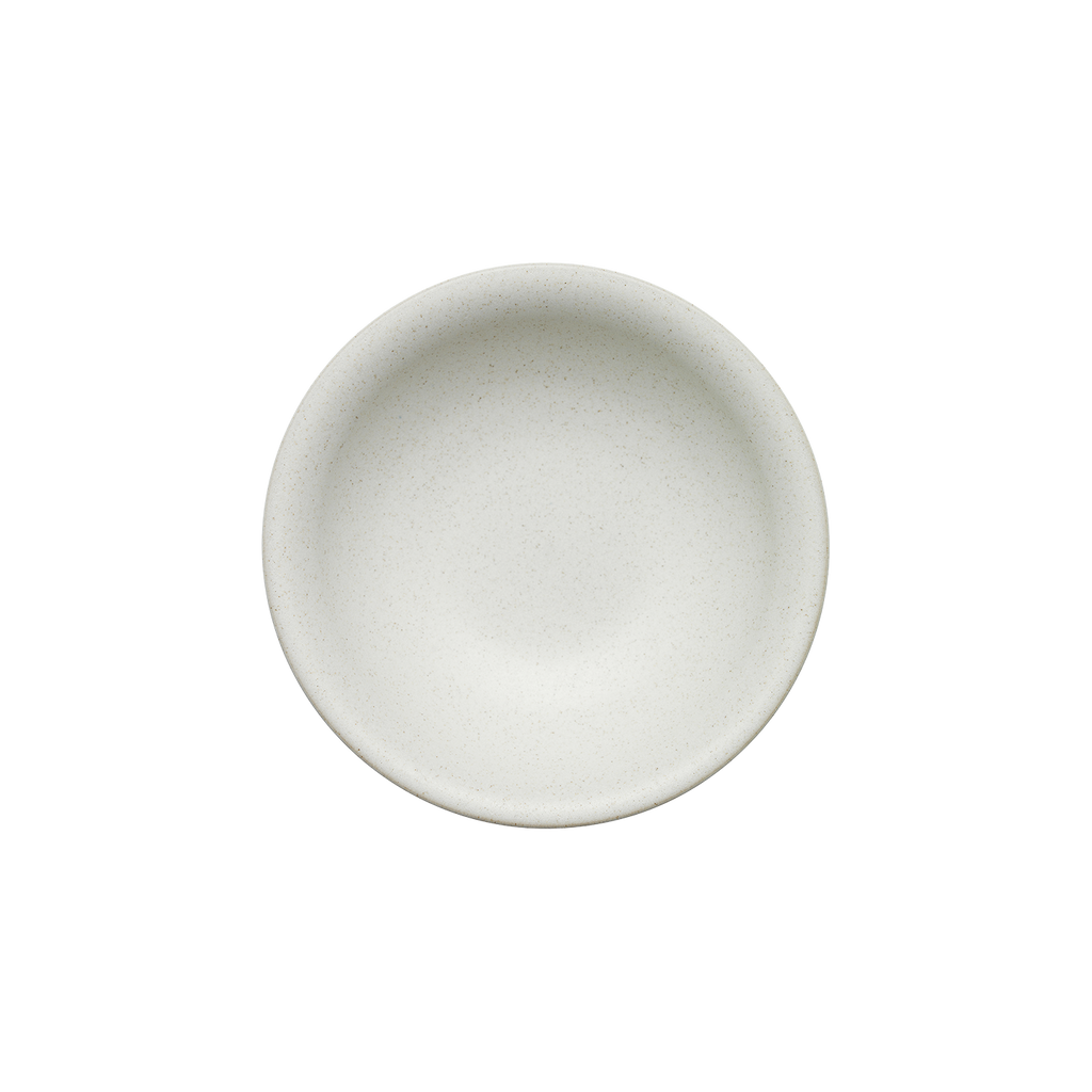 Impression Cream Small Shallow Bowl