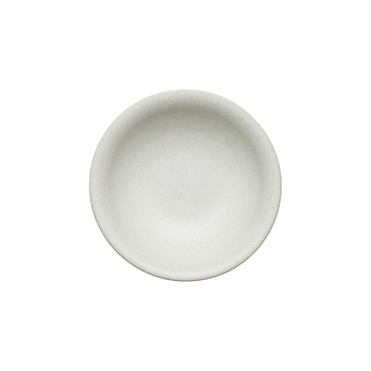 Impression Cream Small Shallow Bowl