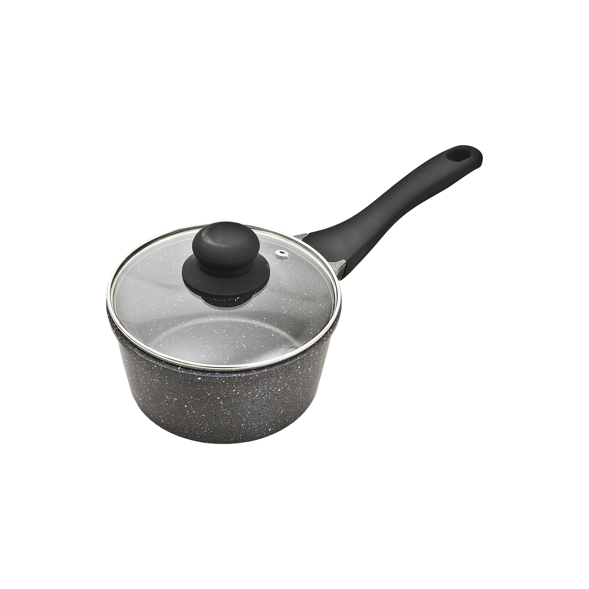 Granite Effect Cast Aluminium 16cm Saucepan (with lid)